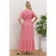 thumbnail image 3 of Maxi Vestido Largo Mujer Primavera Premium. Abertura, Cuello V 326, 3 of 3