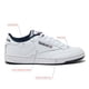 thumbnail image 3 of Zapato Reebok Club C 85 para hombre con parte superior de piel blanca/azul marino, 3 of 7