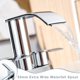 thumbnail image 4 of Faucet Ultimate Unicorn Waterfall Chrome para lavabo de baño, 4 of 9