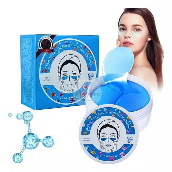 Parches Anti Ojeras De Hidrogel Acido Hialuronico 60 Unds.
