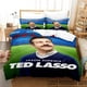 thumbnail image 1 of Ted Lasso Bedding Set Duvet Cover Bed Set Quilt Cover Pillowcase Comforter Size Boys Adult Bedding Set Bed Sheets, 1 of 5