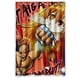 thumbnail image 1 of Cortina de ducha de Anime Taiga Uppercut con ganchos (122 x 183 cm), 1 of 3