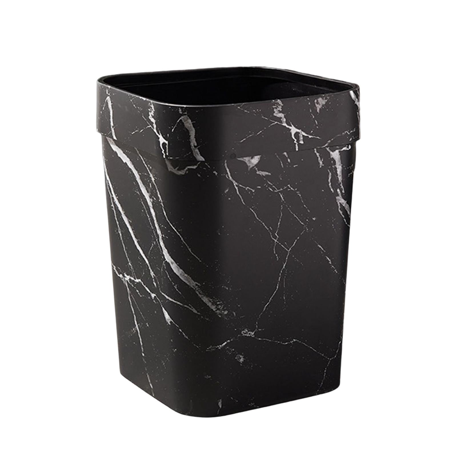 Magideal - Papelera De Grano De Madera Vintage, Papelera, Papelera, Contenedor De Basura Reutilizable, Papelera Para Sala De Estar Y Oficina , B B