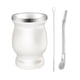 thumbnail image 1 of Yerba Mate Cup 230ml Robusto Moderno Doble Pared Para Dormitorio Hogar Dormitorio Blanco, 1 of 5