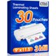 thumbnail image 1 of KTRIO 30 Pack Laminating Sheets 3 Mil, Hold 8.5 x 11 inch Documents, 1 of 3