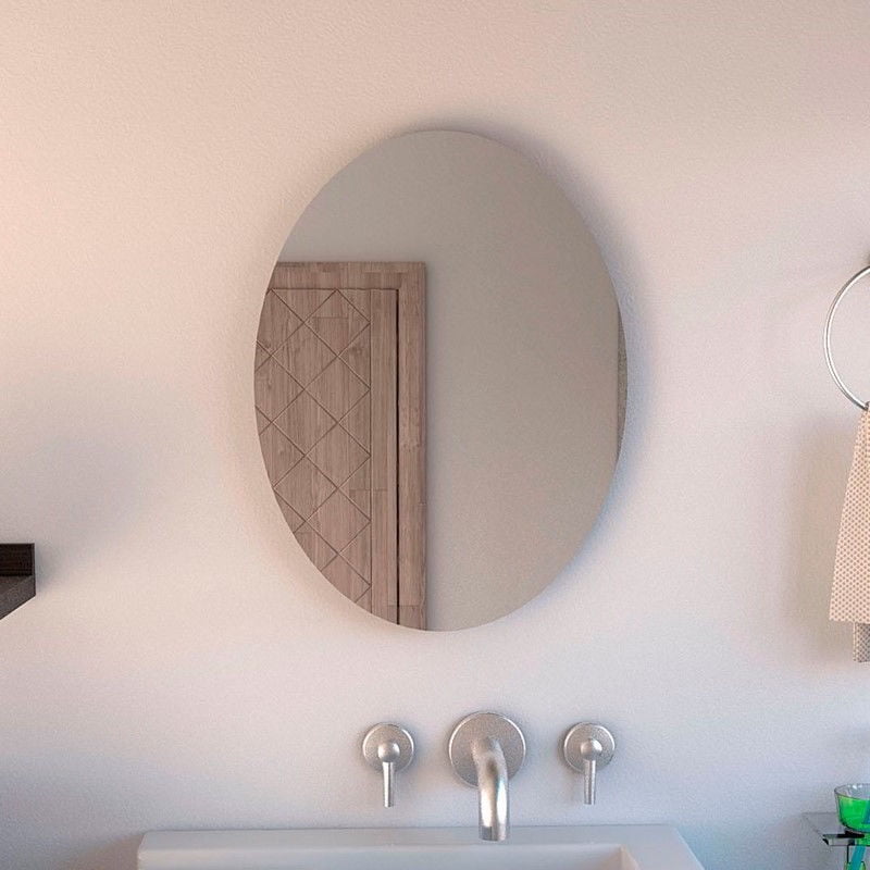 Tuhome - Espejo Sencillo Ovalado Napoli