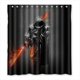 thumbnail image 1 of Cortina de ducha de Star Wars, juego de cortinas de baño con ganchos, tamaño 66 x 72 pulgadas, 1 of 3