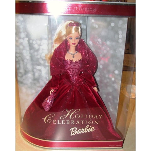Muñeca Mattel Para Celebrar Las Fiestas De Barbie 2002, Coleccionable