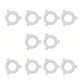 thumbnail image 4 of 10 Piezas Anillos Reductores De Pantalla De Lámpara Anillos De Lámpara Accesorios De Lámpara Resistentes Arandela E27 A E14, 4 of 5