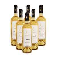 Korta - Vino Semi Sweeet Moscato, 6 Unidades