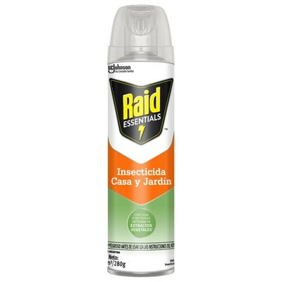 Insecticida Essentials Casa Y Jardín En Aerosol 360 Ml Raid
