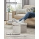 thumbnail image 2 of Reposapiés Plegable Storage Ottoman 31 X 41 X 31 Cm Color Crema, 2 of 7