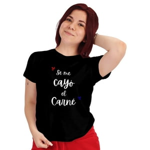 En Tu Tinta - Polera Talla L Diseño Frases Chilenas D21 - Mujer