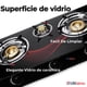 thumbnail image 5 of Cocina Encimera a Gas Licuado Vidrio 3 Platos Cocinilla Negro, 5 of 7
