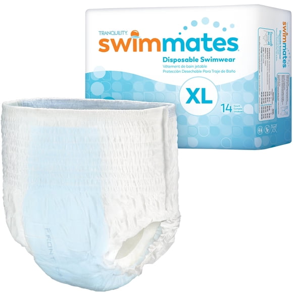Swimmates XL pañales desechables para nadar para adultos 56 unidades