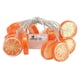 thumbnail image 1 of Luz De Cadena De árbol Pabellones Colgando Lámpara De Colgaje Batería A La Casa Powered Orange 150cm, 1 of 5