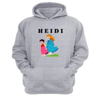 Genérico - Polerón Canguro Niña De Las Montañas Gris Claro Talla M Unisex