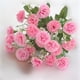 thumbnail image 4 of Xiao Hua 4 Paquetes de Lilas Simuladas, Claveles, Bolas Bordadas, Ramos de Flores, Decoraciones de Flores de Plástico, Decoraciones de Boda, Centro de Mesa de Comedor, Rosa, 4 of 4
