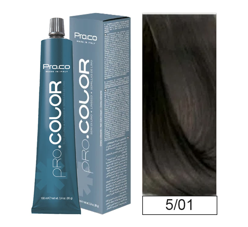 Bbcos - Tintura Permanente Pro.Color 5/01 100Ml + Oxidante