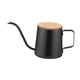 thumbnail image 4 of Cafetera De 350 Ml Con Filtro Para Café, Tetera Para Regalo, Cocina, Exterior E Interior, Color Negro, 4 of 5