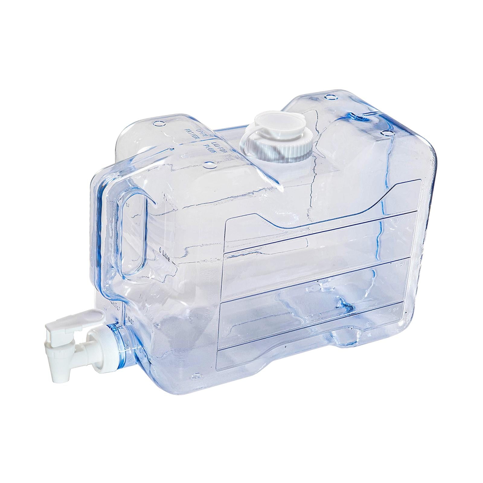 Ioensy - Contenedores De Agua, Portador De Almacenamiento De Agua, Jarra De Agua Para Bañarse, Acampar, Cocinar, 5,7 L