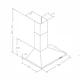 thumbnail image 4 of Campana Piramidal Gröner Inox T90, 4 of 5