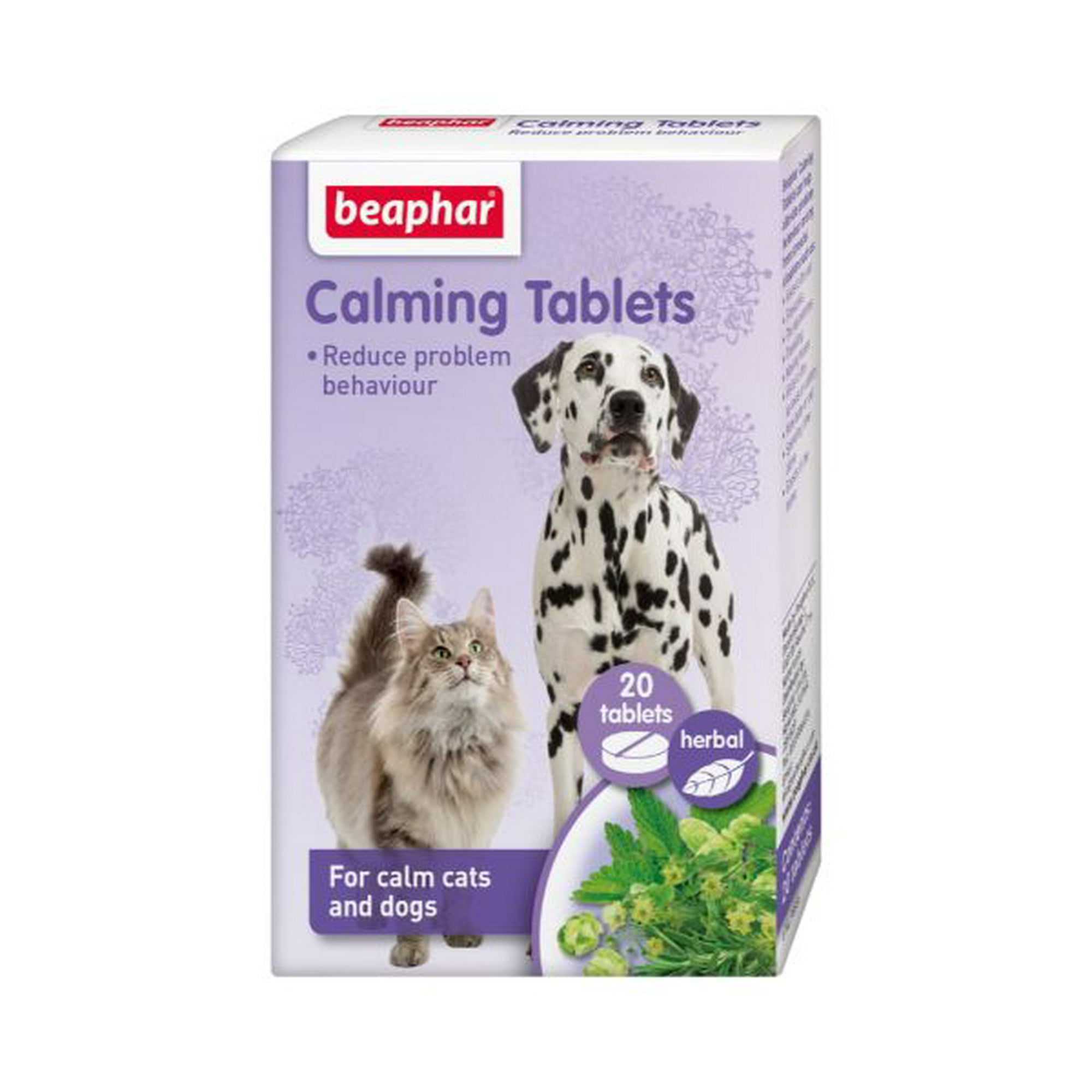 Beaphar - Calming Tablets Perro Gato Antiestres X 20 Comprimidos