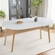 thumbnail image 2 of Mesa Extensible Bayona Blanca | 100cm a 180cm, 2 of 6