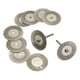 thumbnail image 5 of Discos de corte de diamante de 10 piezas, broca para herramienta rotativa de 20 mm sin agujeros, 5 of 5