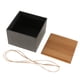 thumbnail image 4 of recipiente de madera del té del envase del organizador de la caja de almacenamiento del té de la tapa de bambú envase, 4 of 5
