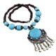 thumbnail image 2 of Collar Bohemio Encantos Regalos Decoración Larga Vacaciones Para Mujer Azul, 2 of 5