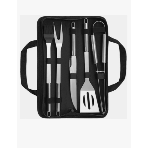 Genérico - Set Parrillero Asado Utensilios Asado Accesorios Parrilla