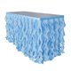 thumbnail image 5 of Falda De Mesa Azul Cubierta De Vajilla Baby Shower Boda Fiesta Decoraciones 75x183cm, 5 of 5