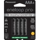 thumbnail image 1 of Pilas recargables Panasonic eneloop Pro AAA 980mAh, paquete de 4, 1 of 7