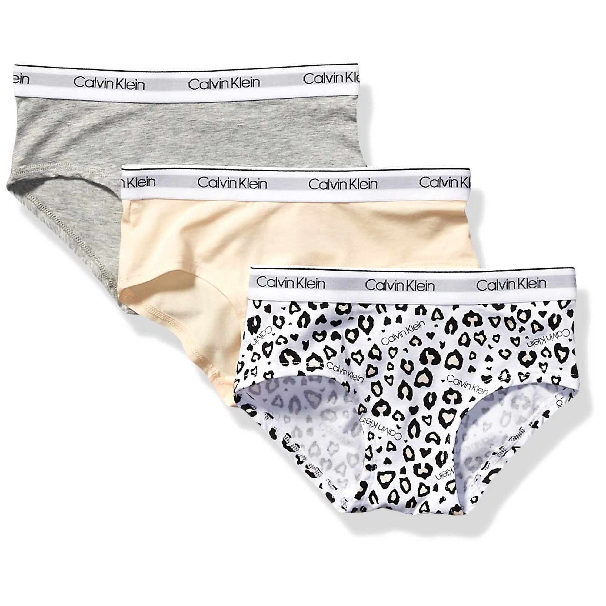 Ropa Interior Calvin Klein Para Niñas, Moderna, De Algodón, Hipster, Multicolor