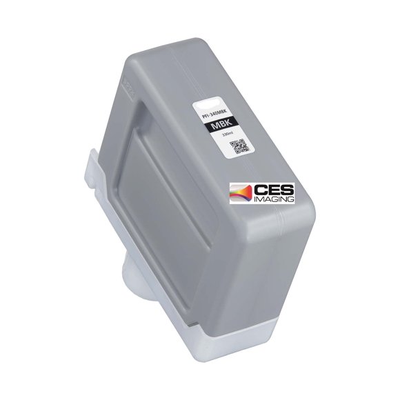 Cartucho de tinta CES Imaging PFI-340MBK 330 ml negro mate