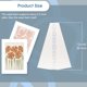 thumbnail image 2 of Respaldo para Caballete Lineco 30 cm Blanco (Pack de 50), 2 of 7
