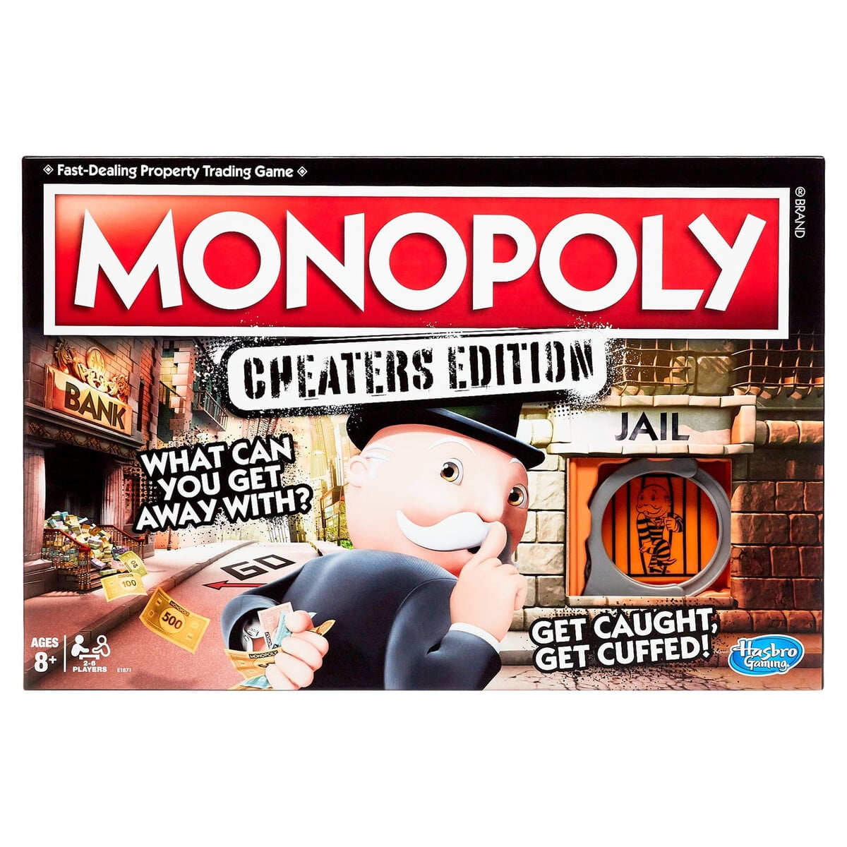 Juego De Mesa Monopoly Cheaters Edition Hasbro 8