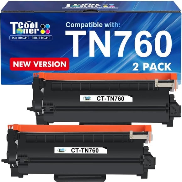 Cartucho de tóner Cool Toner TN760 TN730 para impresora Brother