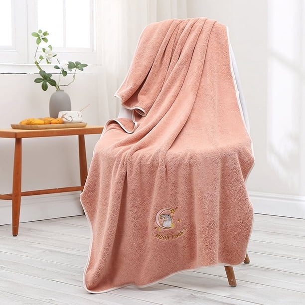 1pc Super Absorbent Rabbit Cartoon Bath Towel Set - Fast Drying and Soft on Skin