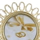 thumbnail image 2 of Porta Retrato Decorativo Verdún Gold Circular, 2 of 3
