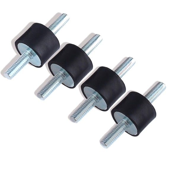 Amortiguadores Yosoo M8 con soportes de goma, 30 x 20 mm, para coche y barco
