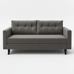 Flobal - Sofá 3 Cuerpos Paris - Marengo Repelente A Líquidos