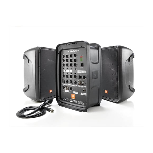 Sistema de Audio Portátil JBL Pro EON208P