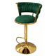 thumbnail image 1 of Taburete Queen Velvet Elegante Terciopelo Ajustable Verde, 1 of 7