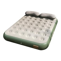 Lubabycas - Colchón Cama Inflable Eléctrico Con Cojín Bolso 2 Plazas