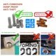 thumbnail image 4 of Tornillos de matrícula AOOF antirrobo de acero inoxidable, 4 of 9