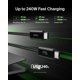 thumbnail image 2 of Cable USB C a USB C, paquete de 2 unidades de Belkin, 2 m, 240 W, para iPhone 16, 2 of 9