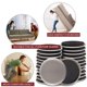 thumbnail image 5 of Correderas para muebles Yelanon, 20 unidades, 9 cm, muy resistentes, color beige, 5 of 6