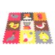 thumbnail image 3 of Juego de alfombras de espuma suave eva juego de azulejos ni?os rompecabezas de guardería animales-b, 3 of 5